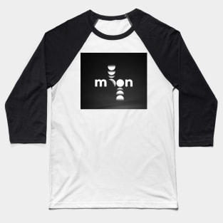 Moon steps Baseball T-Shirt